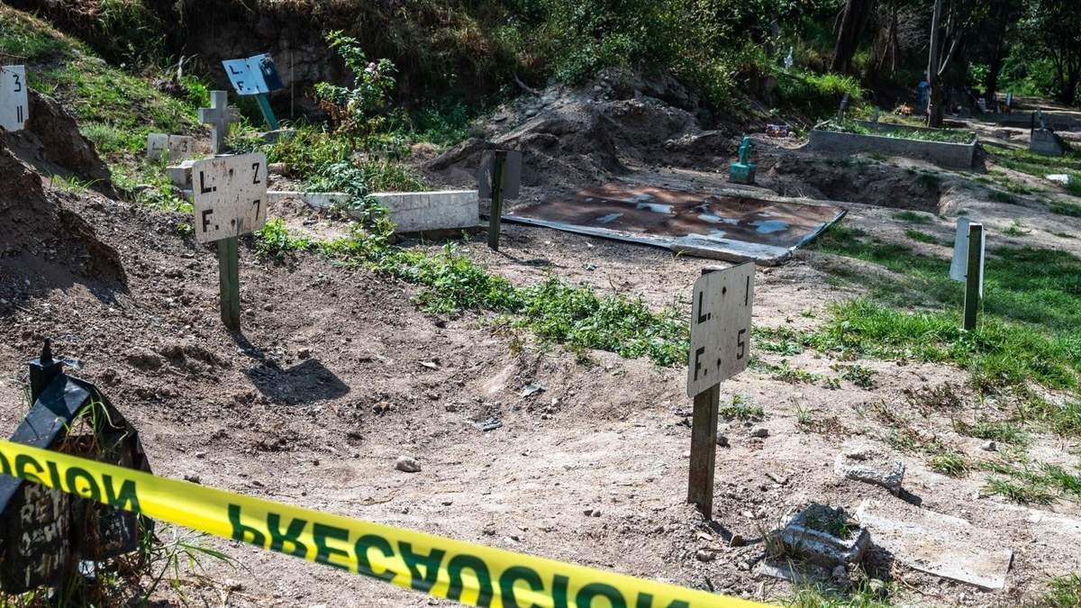 En la fosa común del Panteón Civil de Dolores de 2002 a 2023 se han inhumado 18 mil 61 cuerpos y restos humanos, ocho mil 122 están identificados