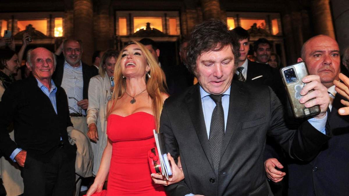 Fátima Flórez y Javier Milei. Fuente: (Instagram).