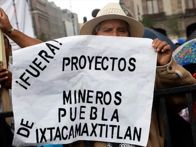 Comunidades de Puebla exigen que minera canadiense pague por daños al ambiente