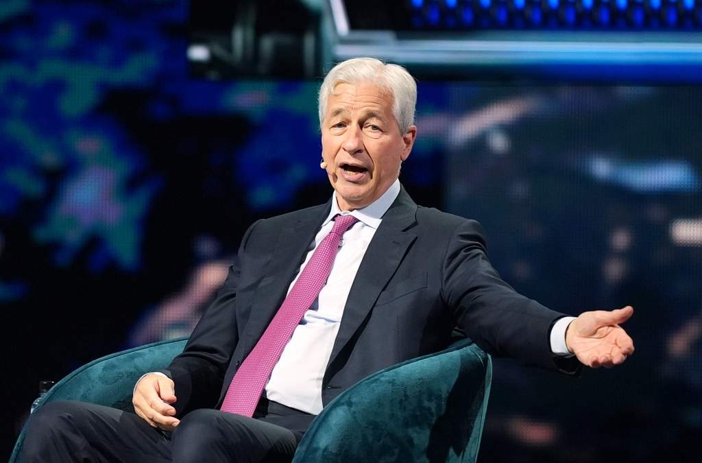 Jamie Dimon, CEO de JPMorgan Chase, en una conferencia en Miami el 6 de noviembre del 2025