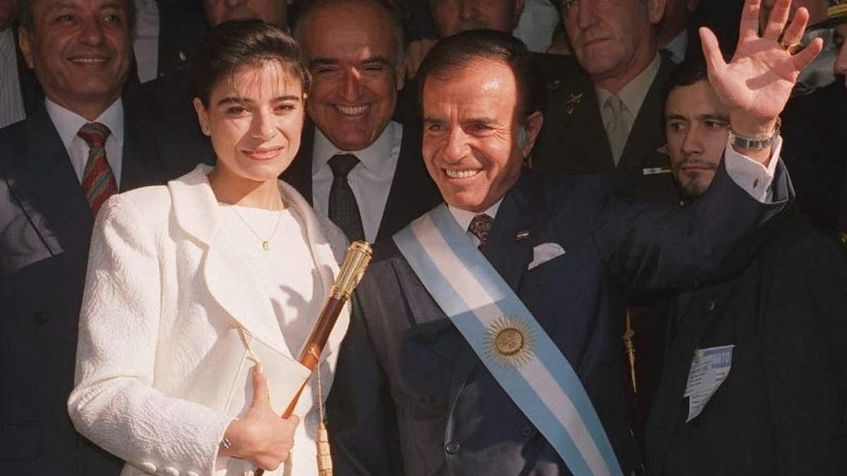 Zulemita Menem se convirtió en "Primera Dama" a los 25 años