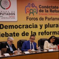 El Fisgón, Fernanda Tapia y Villamil defienden la reforma eléctrica en la Cámara de Diputados