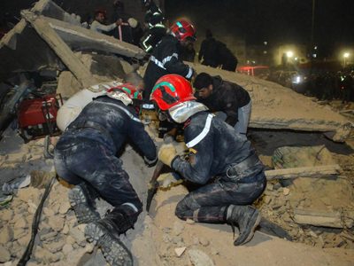 Derrumbe de edificio en Marruecos deja 22 muertos
