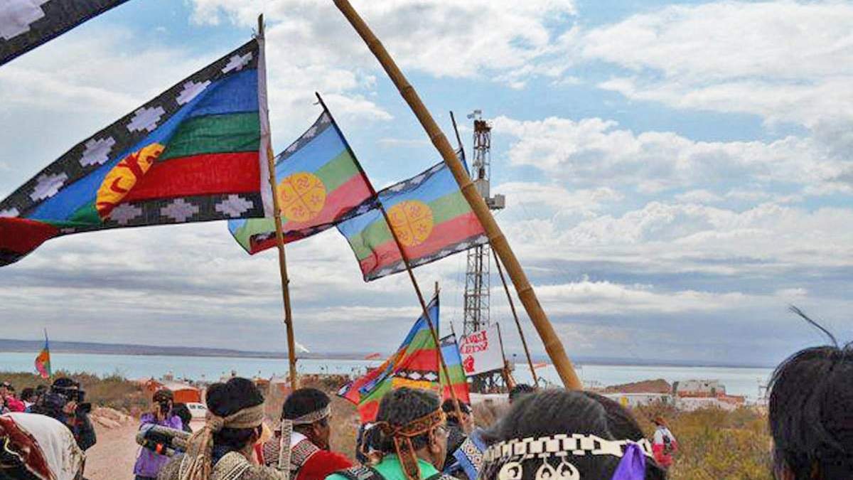 Mapuches protestarán en Vaca Muerta. Fuente: (Twitter)