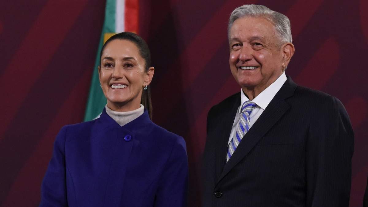 Sheinbaum y López Obrador. Continuidad política