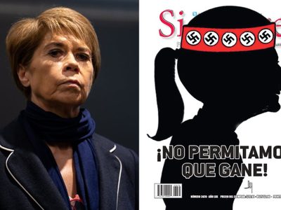 TEPJF da revés a Beatriz Pagés y la revista Siempre! por portada de Sheinbaum con esvásticas nazis