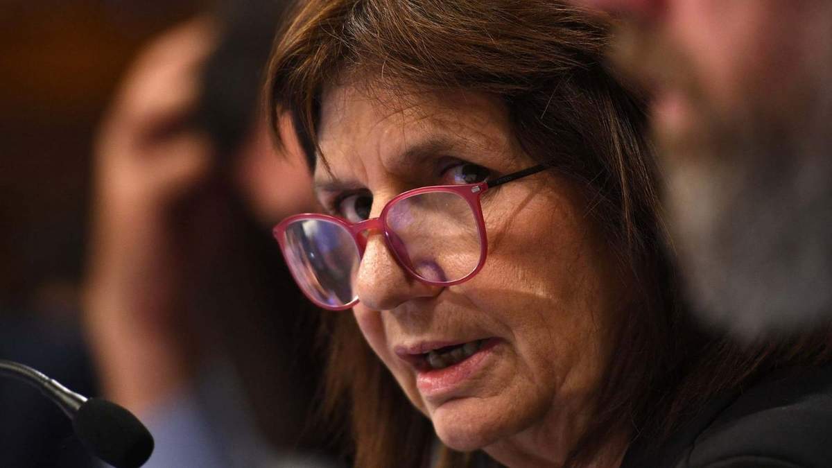 Patricia Bullrich. Fuente: (Twitter)