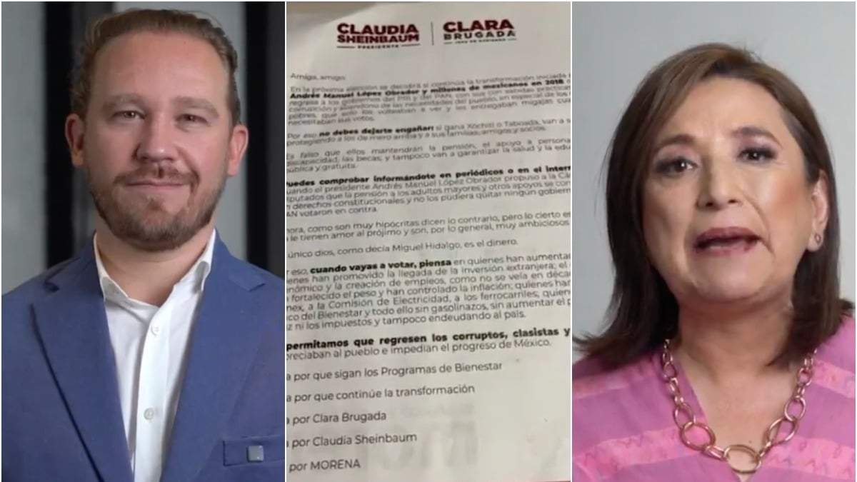 Mensaje conjunto de Taboada y Gálvez