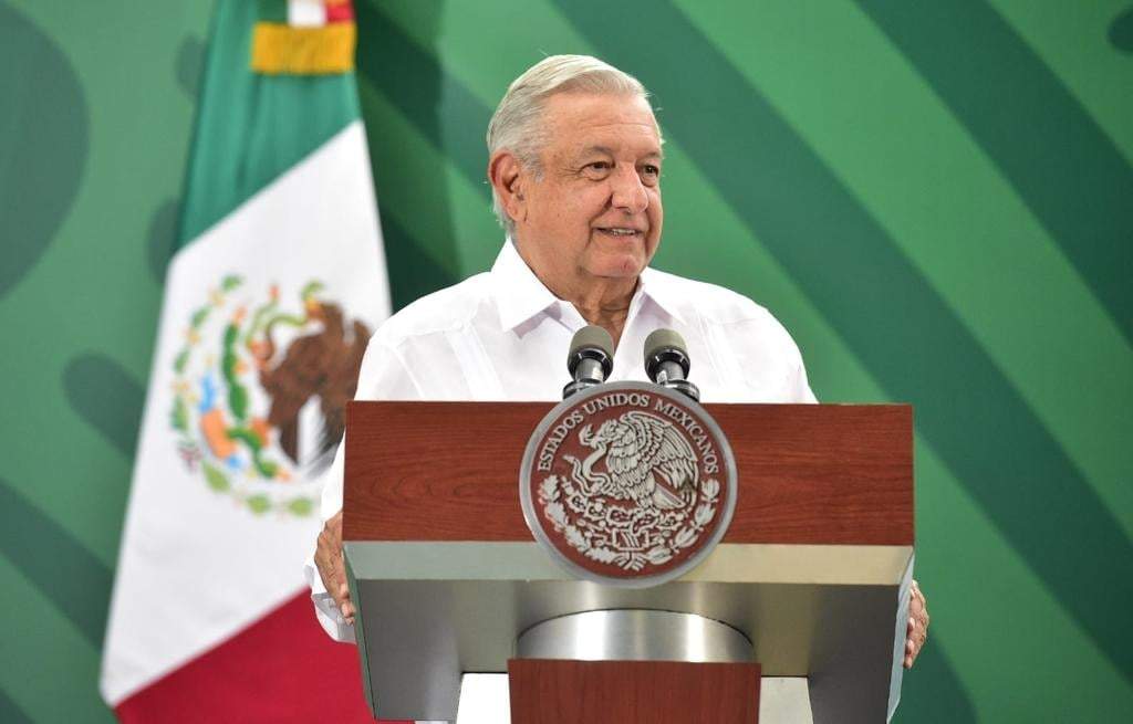El presidente López Obrador