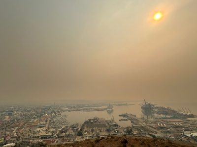 Vientos de Santa Ana afectan cuatro municipios de BC (Video)