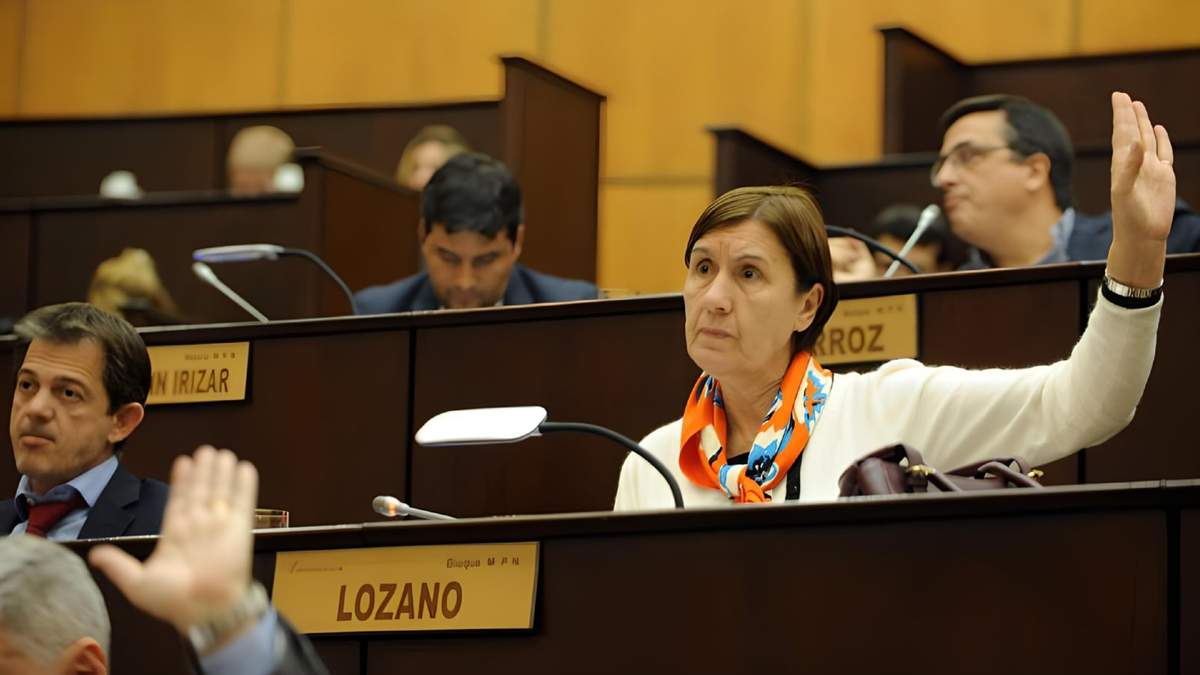 Encarnación Lozano, representante del MPN en el Consejo de la Magistratura. Fuente: (Twitter)