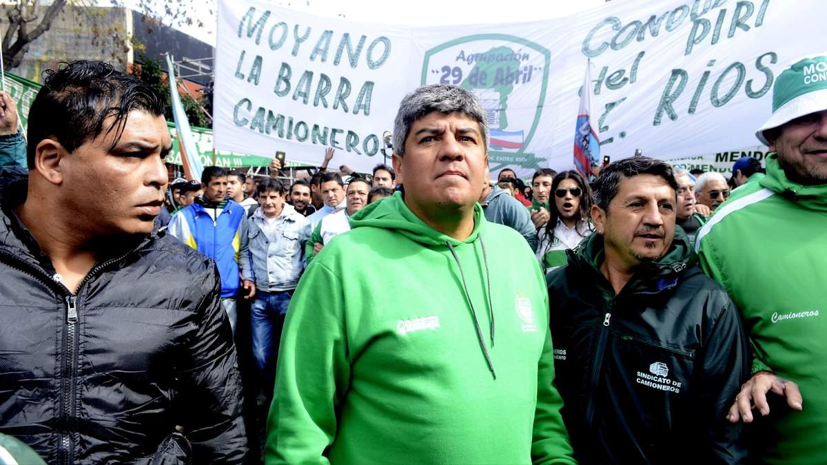 Pablo Moyano, dirigente de la CGT. Fuente: (Twitter)