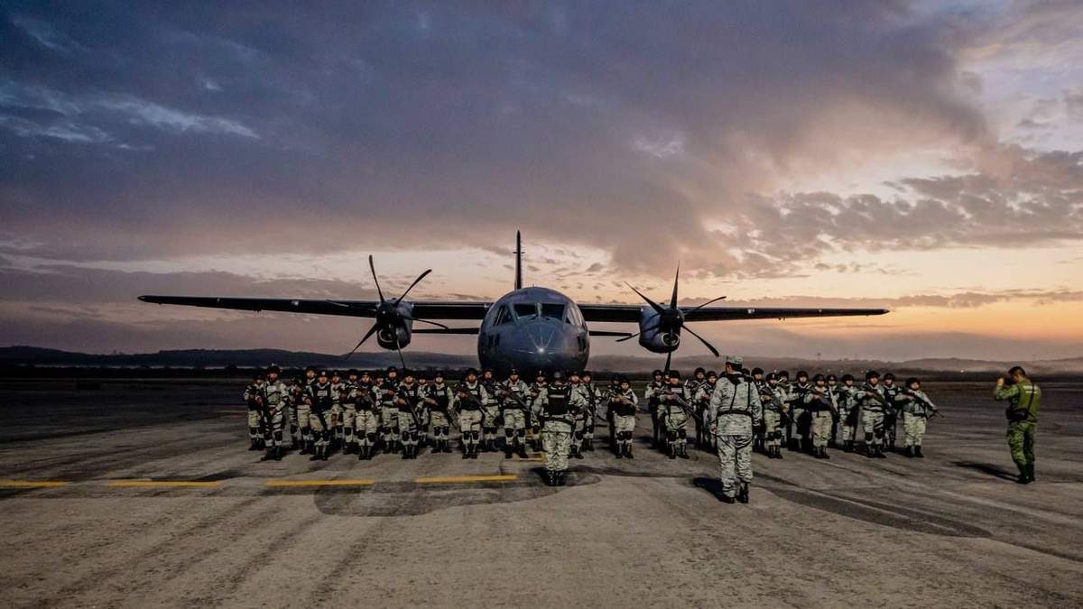 Efectivos de la Guardia Nacional