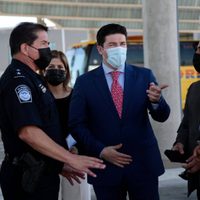 Samuel García anuncia el arranque de la vacunación de trabajadores de Nuevo León en Texas
