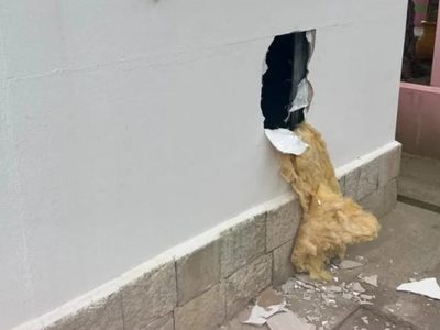 Hicieron un boquete para robar en un cajero automático del BPN: un empleado municipal aprehendido
