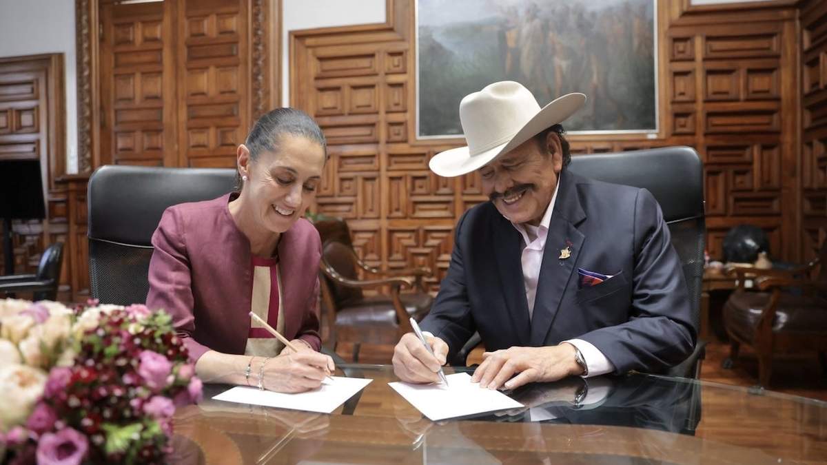 La jefa de Gobierno y el candidato morenista en Coahuila