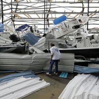 La destrucción que dejó "Harvey"