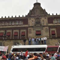 Desde el Zócalo, la CNTE asegura que ningún presidenciable tiene propuesta educativa integral