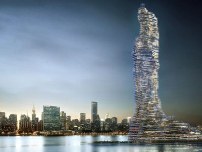 Original atracción en Nueva York: construirán un rascacielos bioclimático