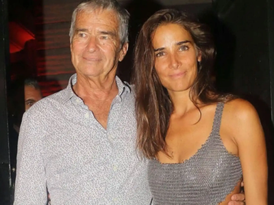 En moto y con una novia muy joven: así está Ignacio Viale del Carril, padre de Juana y Nacho Viale