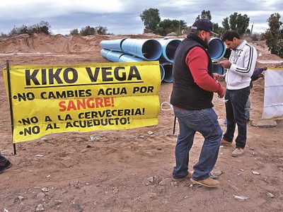 "Millonarios" acaparan el agua subterránea del país