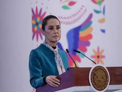 "Están las noticias de que ganó Trump, pero de todas maneras nosotros vamos a esperar": Sheinbaum