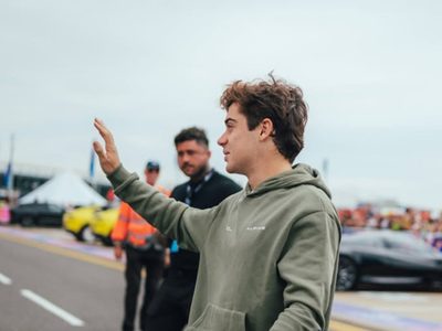 Franco Colapinto terminó las pruebas libres y dijo que “fue el mejor viernes”