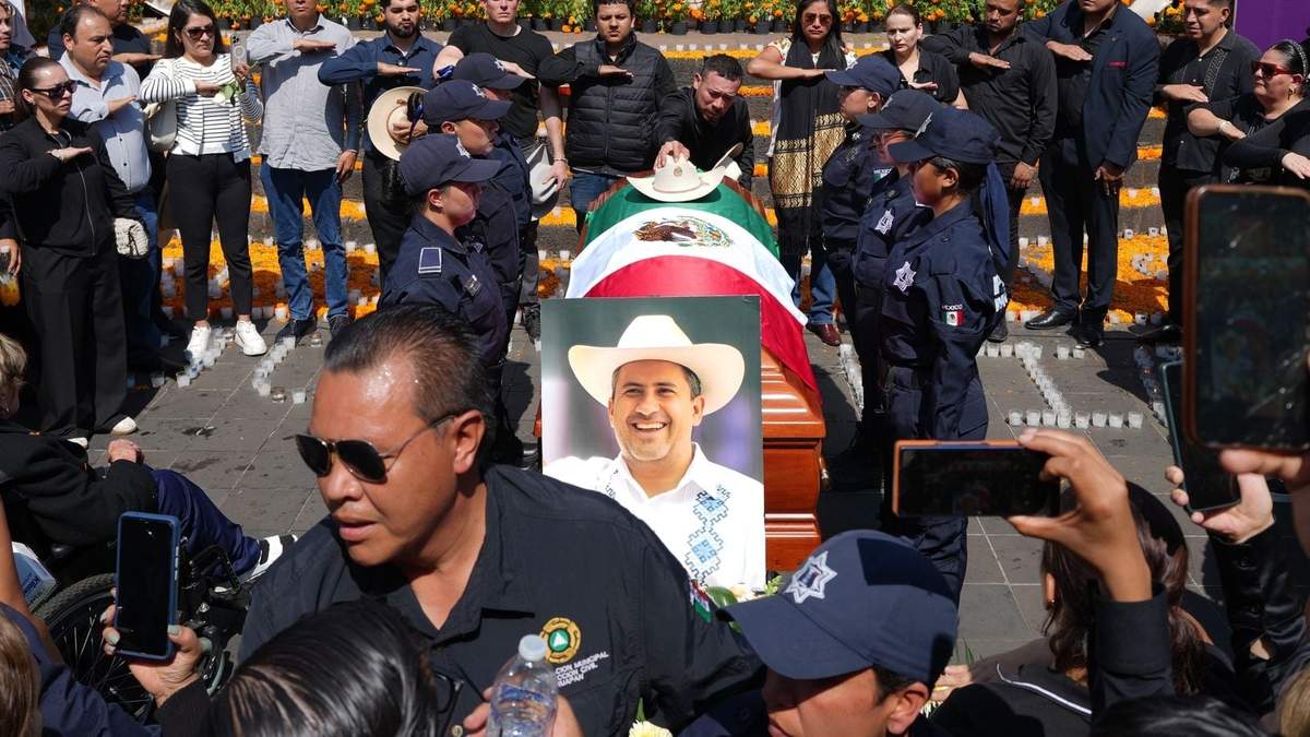 Funeral del alcalde Carlos Manzo, el domingo en Uruapan