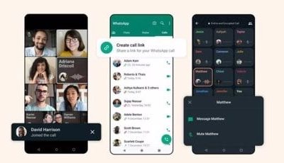 WhatsApp amplía a 15 personas a las que se puede invitar a una videollamada grupal en Android
