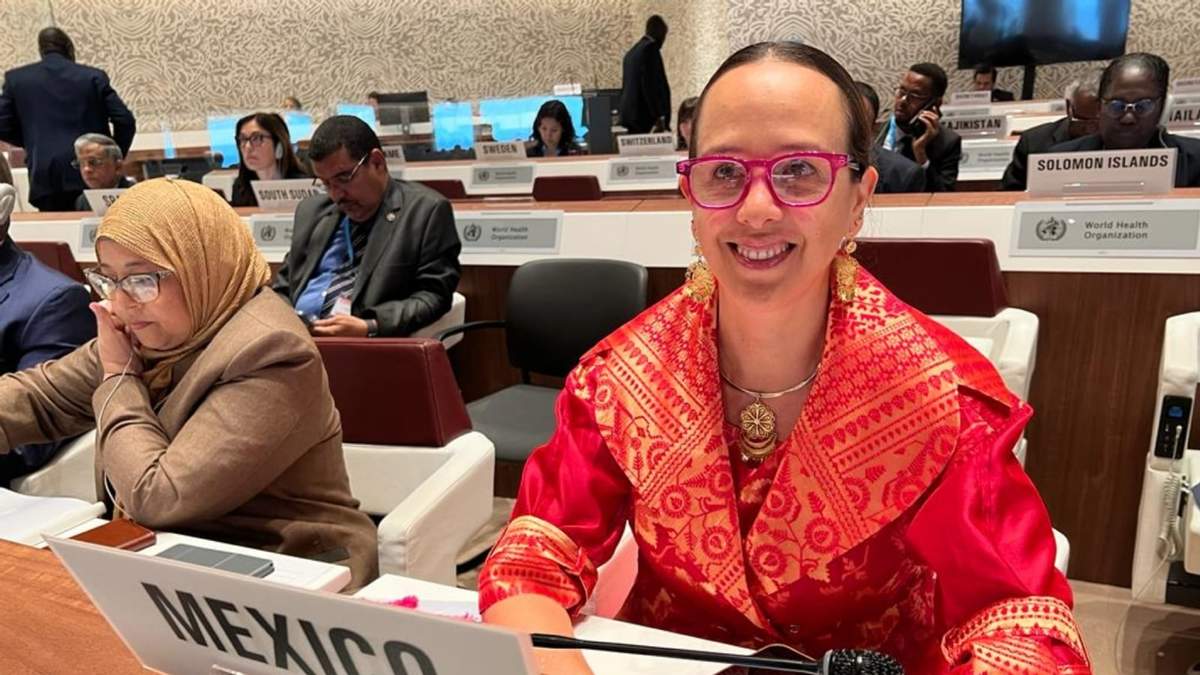 La embajadora de México ante la ONU en Ginebra, Francisca Méndez