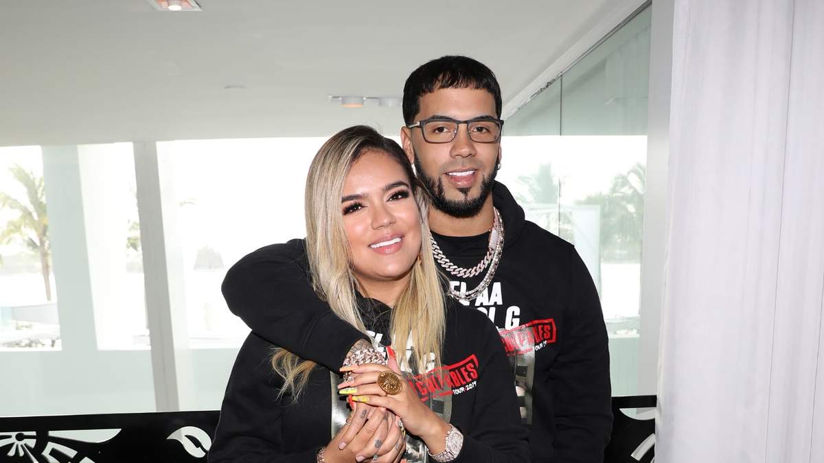 Karol G y Anuel AA. Fuente: (Instagram)