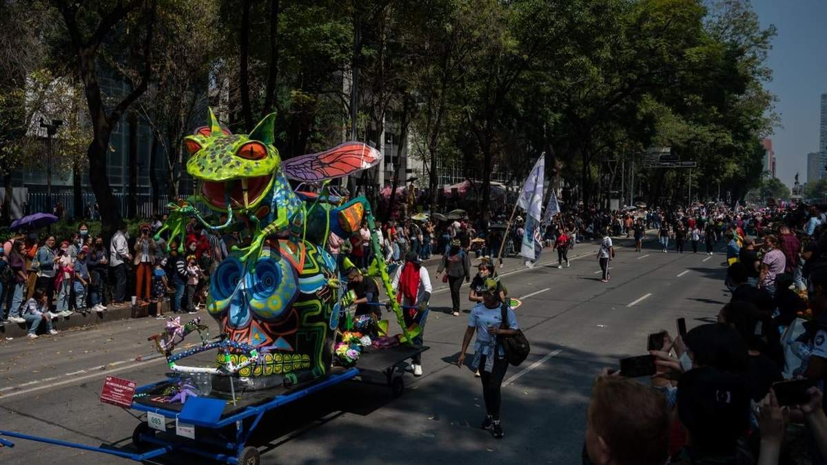 El desfile de alebrijes en la CDMX