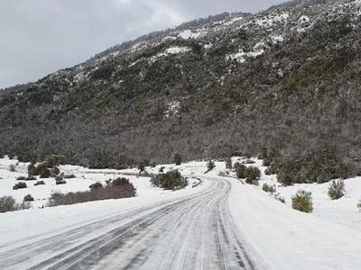 Vialidad pidió extremar la precaución en la ruta nacional N° 40
