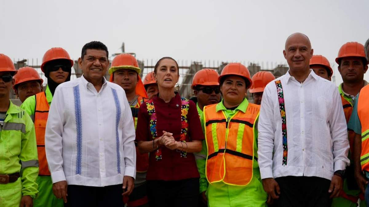 La presidenta Sheinbaum en Tabasco
