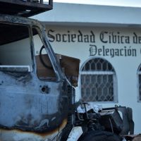 Quemaron 14 autos y detuvieron a 4 en Colima tras la captura de “La Vaca” en la CDMX