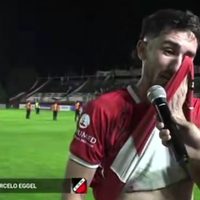 La emoción Eggel de Deportivo Maipú al hablar de su situación personal: "Tengo a mi hija internada"