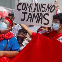 “No queremos comunismo en Perú”: Lima se moviliza a favor de Keiko Fujimori
