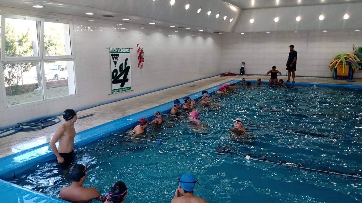 La pileta del CEF 4. Fuente: (Facebook)