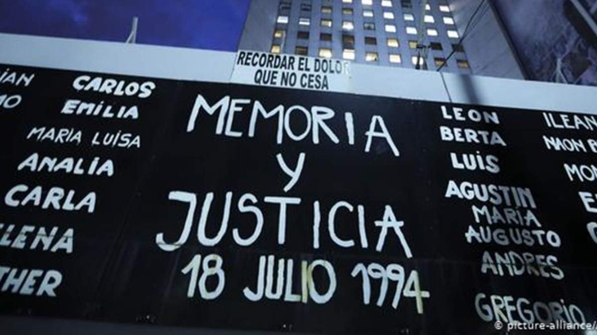 Sede de la Asociación Mutual Israelita Argentina. Fuente: (Twitter)