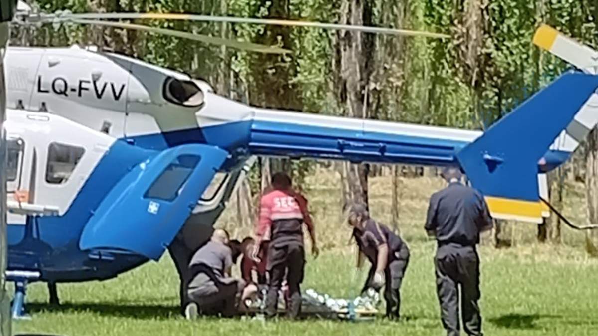 Accidente en la ruta 7
