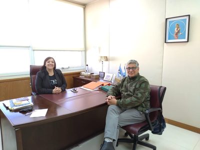 Soledad Martínez del Frente Grande se reunió con el presidente del PSOL