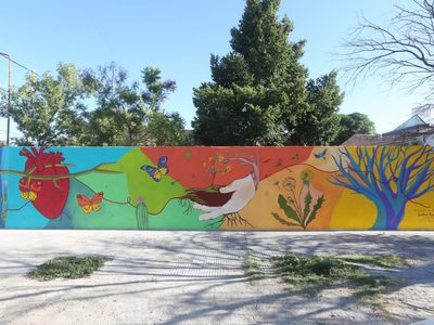 Con 15 paredes decoradas, se realizó el primer Encuentro de Muralismo en General Roca