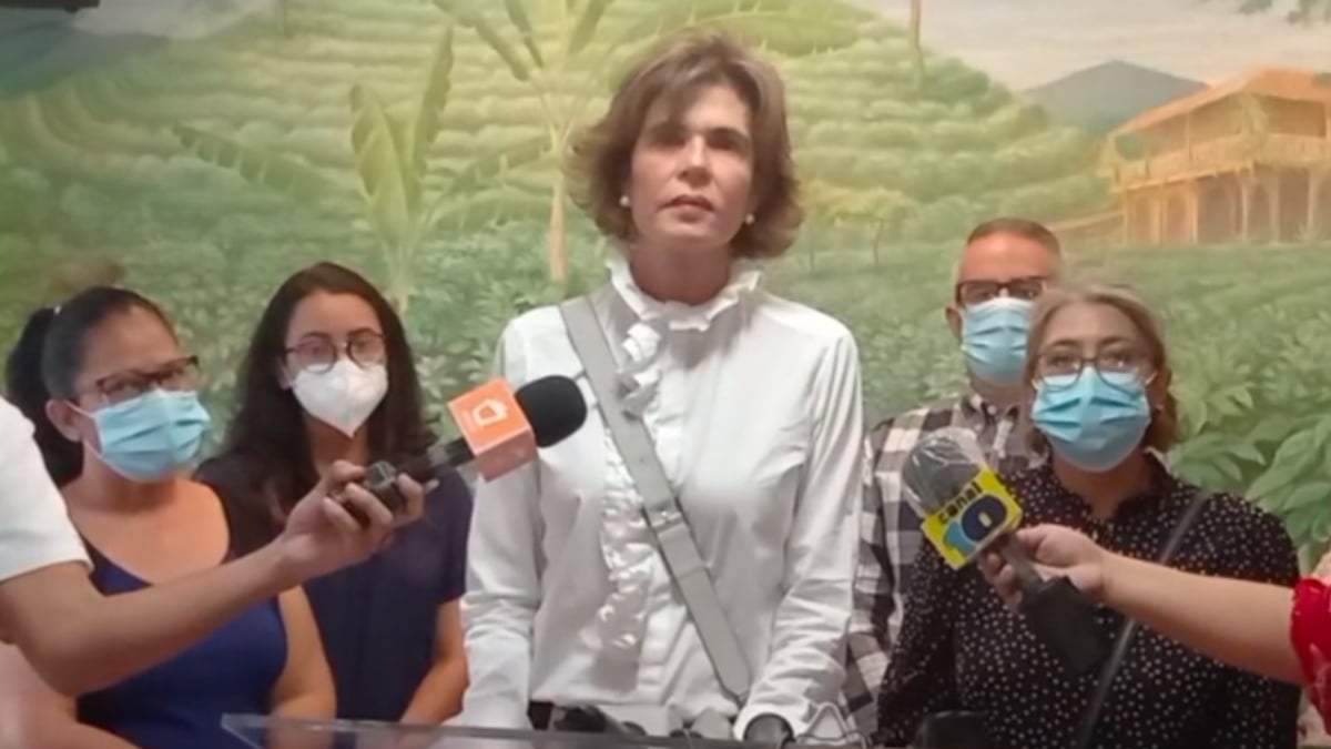 Cristiana Chamorro, precandidata presidencial de la oposición en Nicaragua