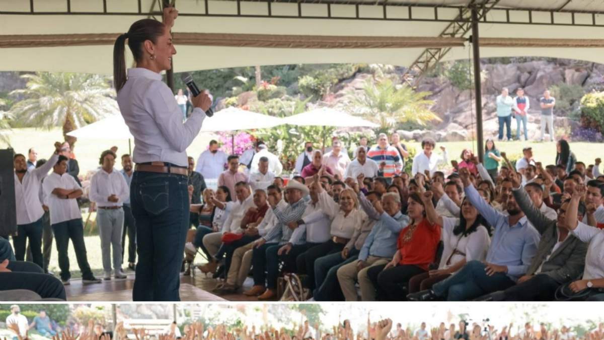 Claudia Sheinbaum en Morelos