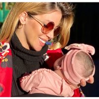 Pura ternura: Virginia Gallardo celebra los dos meses de Martina de esta divertida manera