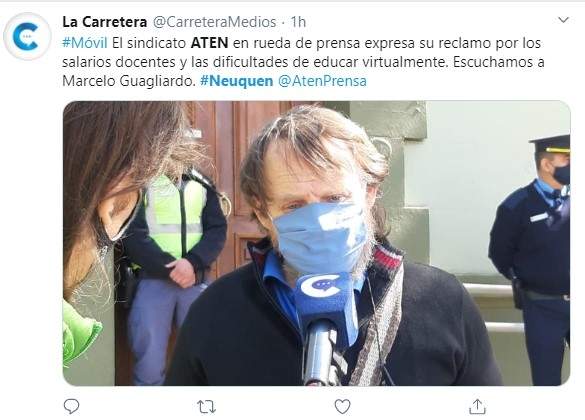 Tuit de ATEN