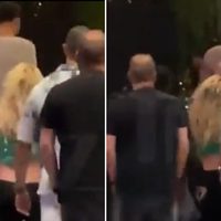 Difunden video de la agresión contra Britney Spears por parte de la seguridad de Victor Wembanyama