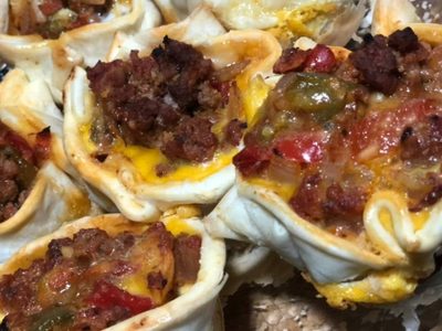 Canastitas de carne picada con queso cheddar: tentate con esta versión creativa, que vas a amar