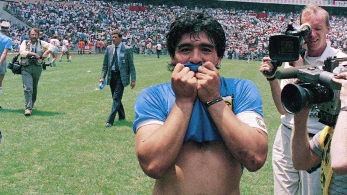 Diego Armando Maradona. Fuente: (Twitter)