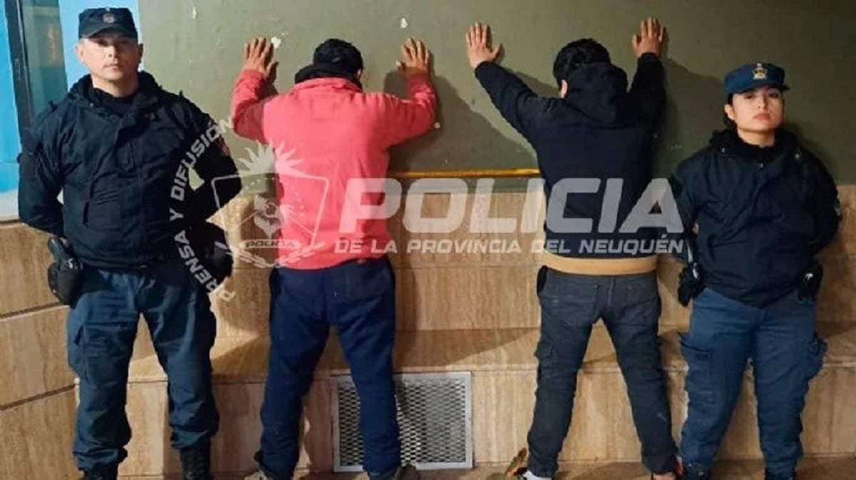 La Justicia aplicó la flamante Ley de Reiterancia en los acusados de haber robado en comercios del centro de Neuquén. Fuente (Policía de Neuquén)